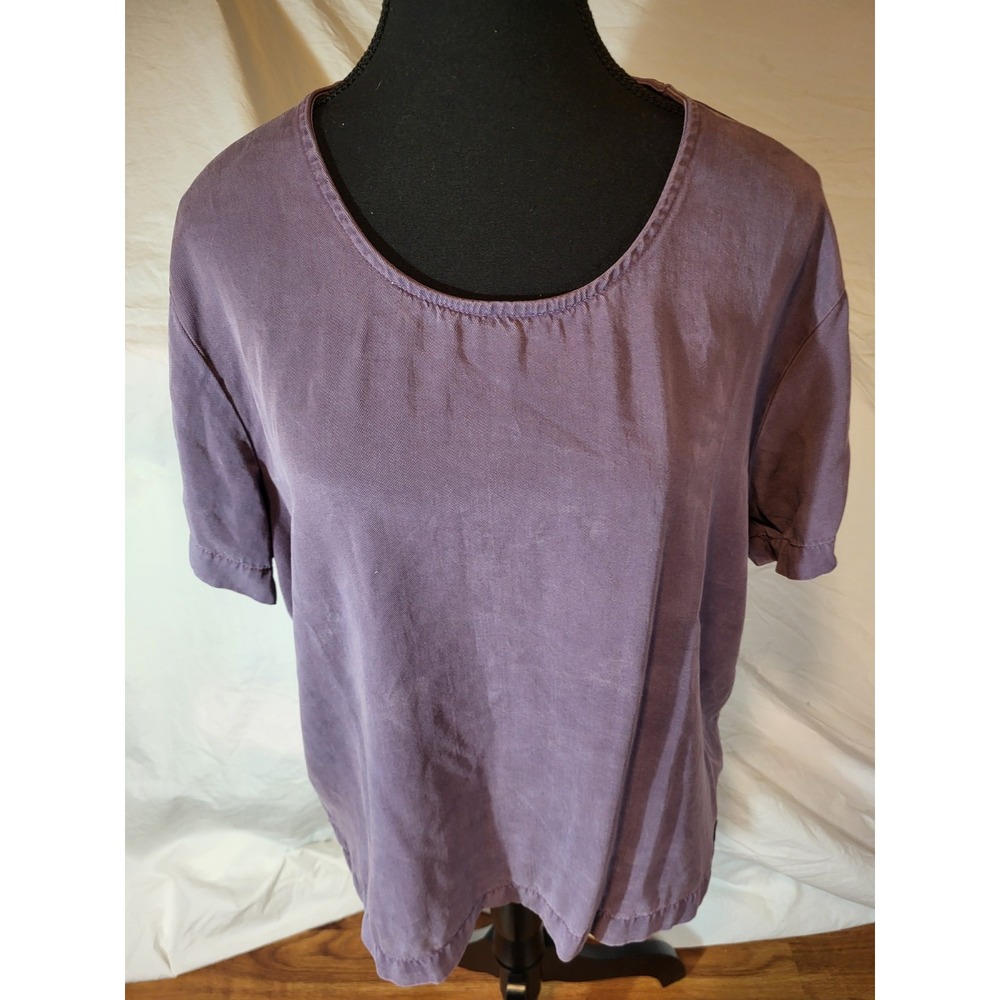 Kavu Purple Size Large Lycell Short Sleeve Shirt‎